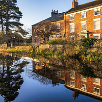 Buy canvas prints of Ripon Canal Reflections by Tim Hill