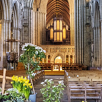 Buy canvas prints of Ripon Cathedral on Easter Weekend by Tim Hill