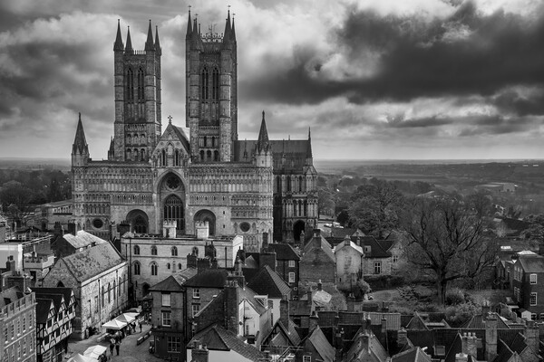 Timeless Beauty of Lincoln Cathedral Picture Board by Tim Hill