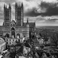 Buy canvas prints of Timeless Beauty of Lincoln Cathedral by Tim Hill