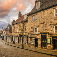 Buy canvas prints of The Charming and Historic Steep Hill by Tim Hill