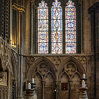 Buy canvas prints of Lincoln Cathedral Interior by Tim Hill