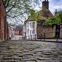 Buy canvas prints of Steep Hill, City of Lincoln by Tim Hill