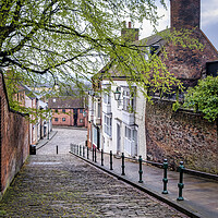 Buy canvas prints of Steep Hill, City of Lincoln by Tim Hill