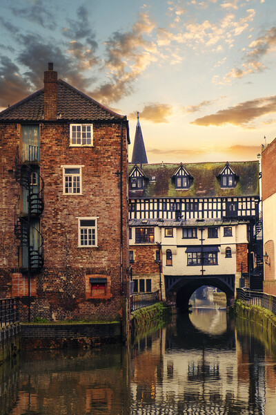 High Bridge Lincoln, England Picture Board by Tim Hill