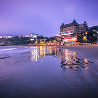 Buy canvas prints of Scarborough South Beach Reflections by Tim Hill