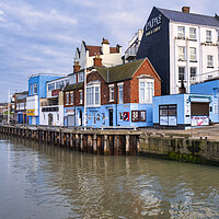 Buy canvas prints of Bridlington Harbour Front by Tim Hill