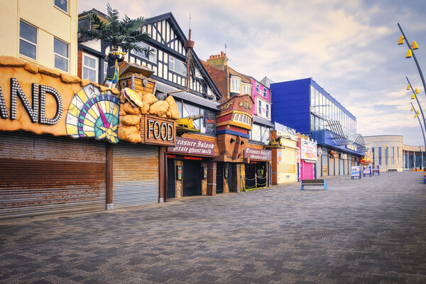 Bridlington Amusement Arcades and Leisure Centre Picture Board by Tim Hill