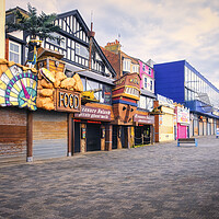 Buy canvas prints of Bridlington Amusement Arcades and Leisure Centre by Tim Hill