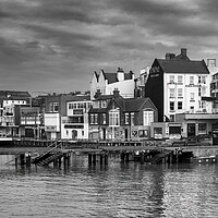 Buy canvas prints of Bridlington Black and White by Tim Hill