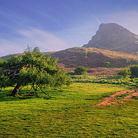 Buy canvas prints of Roseberry Topping Sunrise Landscape by Tim Hill
