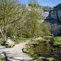 Buy canvas prints of Iconic Malham Cove: Yorkshire Dales by Tim Hill