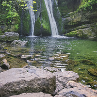 Buy canvas prints of Janet's Foss Malham: Yorkshire Dales Sunrise by Tim Hill