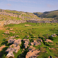 Buy canvas prints of Yorkshire Dales Landscape: Top Malham Cove by Tim Hill