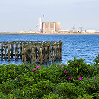 Buy canvas prints of South Gare: Hartlepool Nuclear Power Station by Tim Hill
