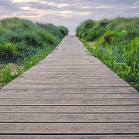 Buy canvas prints of Discovering Redcar: A Boardwalk Adventure by Tim Hill