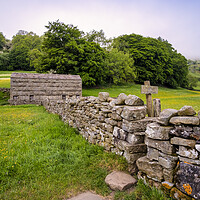 Buy canvas prints of Dry Stone Walling: Muker Swaledale by Tim Hill