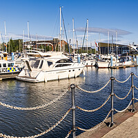 Buy canvas prints of Hull Marina to Murdoch's Connection by Tim Hill