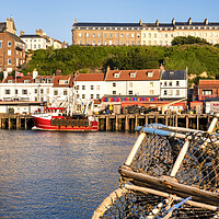 Buy canvas prints of Whitby Harbour North Yorkshire by Tim Hill