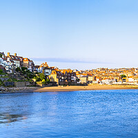 Buy canvas prints of Whitby Tate Hill Sands Panoramic by Tim Hill