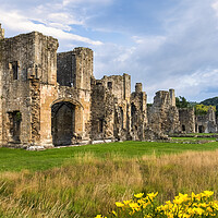 Buy canvas prints of Easby Abbey Richmond, Yorkshire by Tim Hill