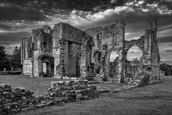 Easby Abbey North Yorkshire Picture Board by Tim Hill