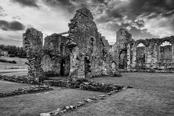 Easby Abbey North Yorkshire Picture Board by Tim Hill