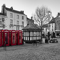 Buy canvas prints of Ripon Market Place, North Yorkshire by Tim Hill