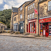 Buy canvas prints of Haworth Sweet Shop West Yorkshire by Tim Hill