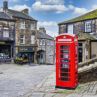 Buy canvas prints of Haworth Main Street West Yorkshire by Tim Hill