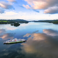 Buy canvas prints of Windermere Ferry by Tim Hill