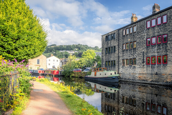 Hebden Bridge West Yorkshire Picture Board by Tim Hill