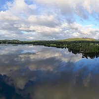 Buy canvas prints of Lake Windermere Reflections by Tim Hill