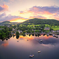 Buy canvas prints of Ambleside Sunrise: Lake Windermere by Tim Hill