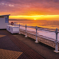 Buy canvas prints of Bridlington Sunrise North Beach by Tim Hill