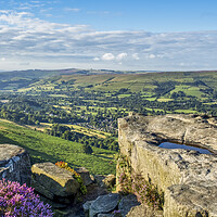 Buy canvas prints of Bamford Edge Derbyshire Peak District by Tim Hill