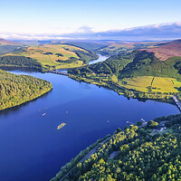 Buy canvas prints of Ladybower Reservoir Derbyshire Peak District by Tim Hill