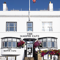 Buy canvas prints of The Magpie Cafe Whitby by Tim Hill