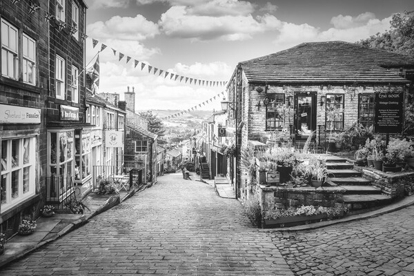 Haworth Black and White Picture Board by Tim Hill