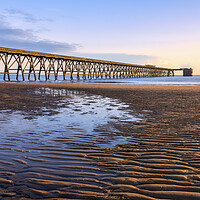 Buy canvas prints of Steetley Pier Hartlepool by Tim Hill