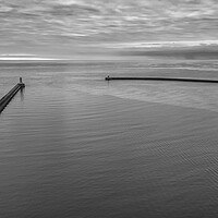 Buy canvas prints of Tynemouth Black and White by Tim Hill