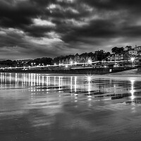 Buy canvas prints of Filey Black and White by Tim Hill