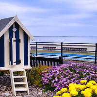 Buy canvas prints of Filey Paddling Pool and Tillie's Chalet, Yorkshire by Tim Hill