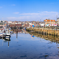 Buy canvas prints of Scarborough Marina Yorkshire Coast by Tim Hill