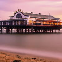 Buy canvas prints of Cleethorpes Pier Long Exposure by Tim Hill