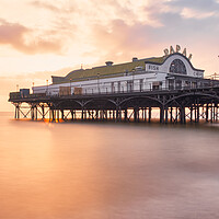 Buy canvas prints of Cleethorpes Pier Sunrise by Tim Hill