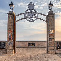 Buy canvas prints of Cleethorpes Armed Forces Remembrance Archway by Tim Hill