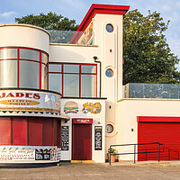 Buy canvas prints of Jades Ice Cream Parlour Cleethorpes by Tim Hill