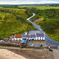 Buy canvas prints of The Ship Pub Saltburn-by-the-Sea by Tim Hill