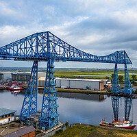 Buy canvas prints of Tees Transporter Bridge by Tim Hill
